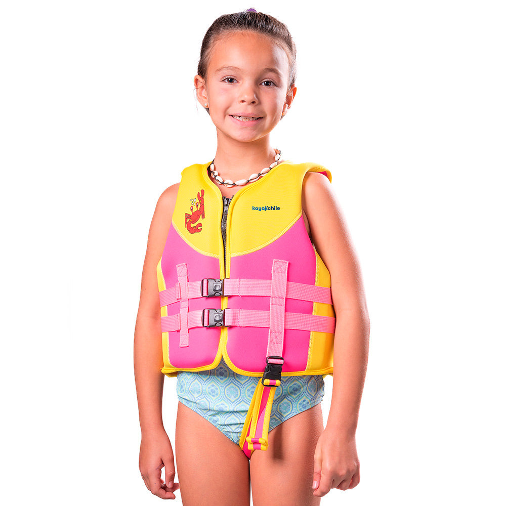 Salvavidas Niño Cangrejo Rosado