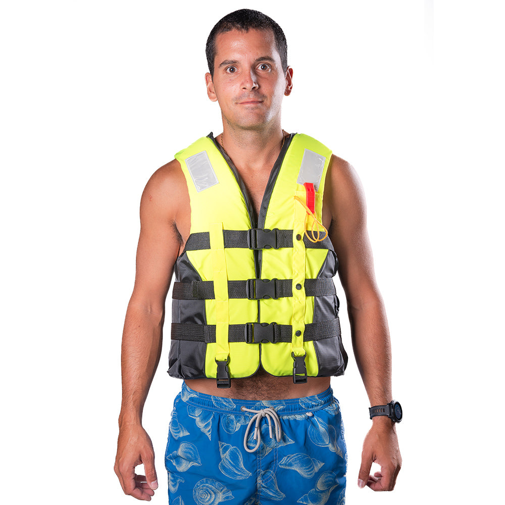 Salvavidas Deportivo Certificado Amarillo