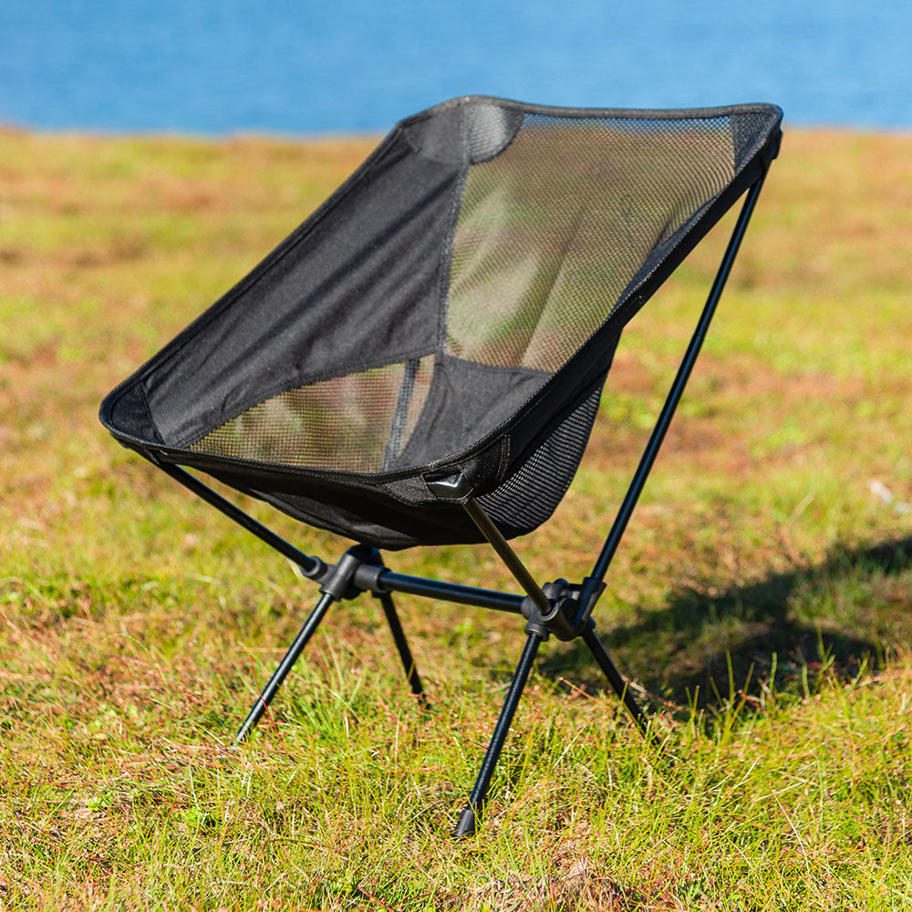 Silla Plegable Moon Camping Negra