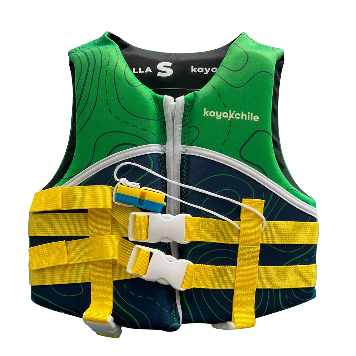Salvavidas Niño Pro Azul/Verde
