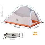 Carpa Cloud Up 3 Estaciones - 2 Personas