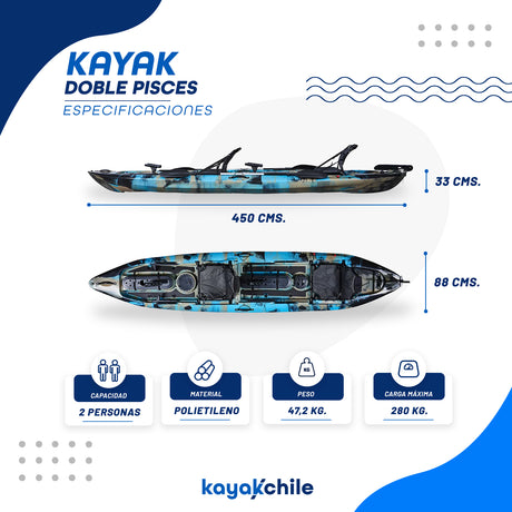 Kayak Doble Pisces