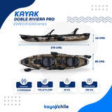 Kayak Doble Riviera Pro