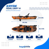 Kayak Pedal Craft 10