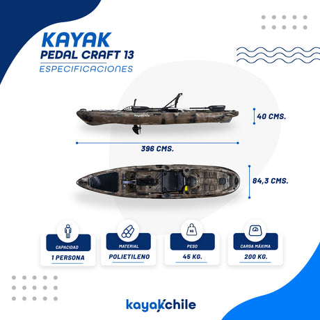 Kayak Pedal Craft 13