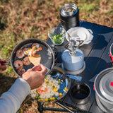 Mesa Camping Gris 50X50