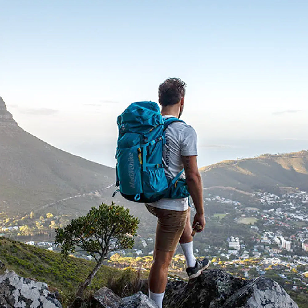 Mochila trekking fotografia on sale