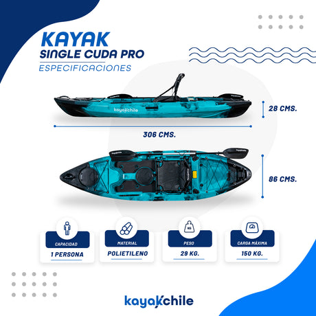 Kayak Single Cuda Pro