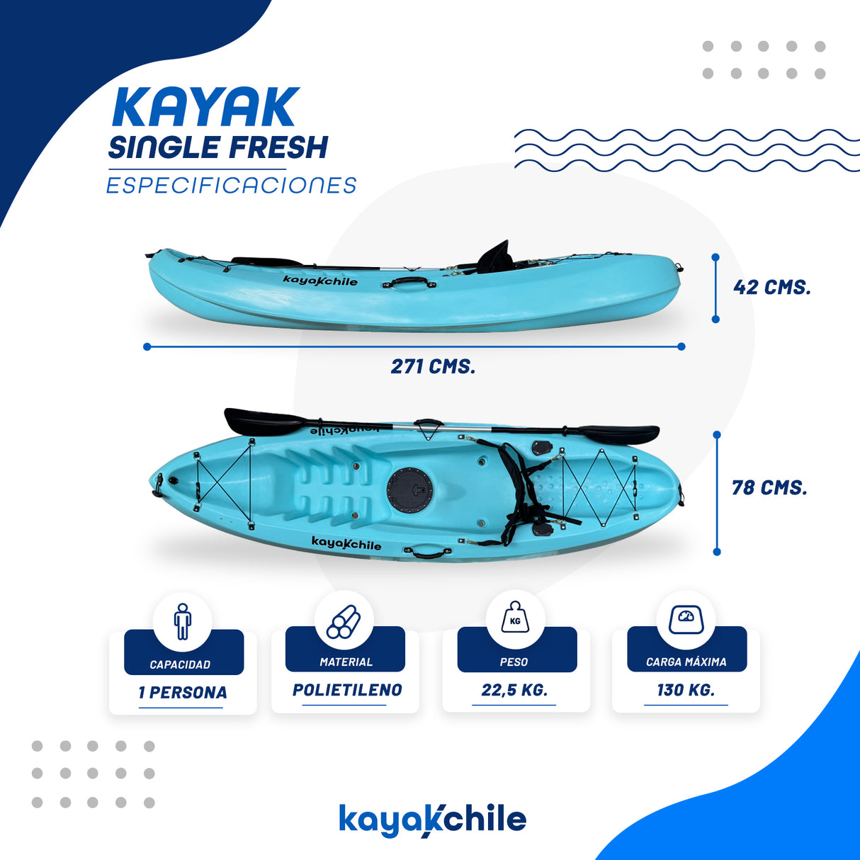 Kayak Single Fresh