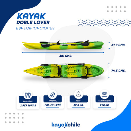 Kayak Doble Lover